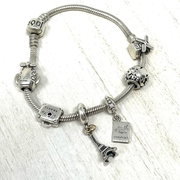 Pandora Jewelry Pandora Travel Themed Charm Sterling Silver
